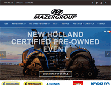 Tablet Screenshot of mazergroup.ca